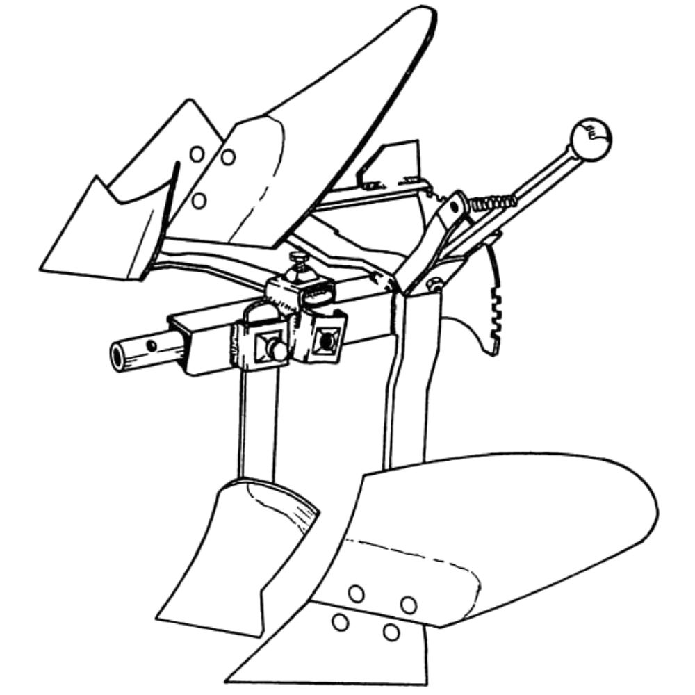 CHARRUE 1/4 TOUR AGRIA